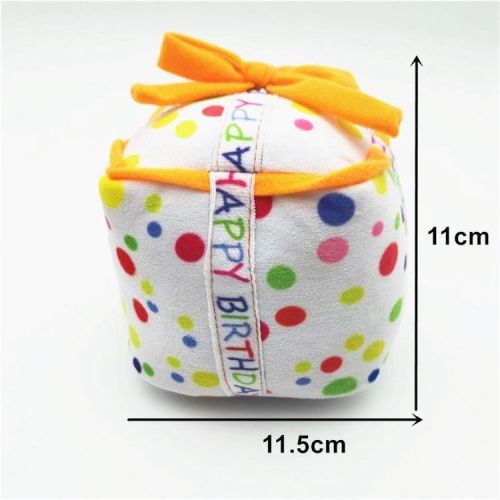 Dog plush toys; pets gnawing bones; sounding toys; teeth cleaning; fun birthday cakes; dog toys; dog gifts